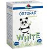 MASTER AID Ortopad White Regular - Cerotti Oculari per Bambini - Cerotto Occlusore Occhio Bambini per il Trattamento di Occhio Pigro e Strabismo - 1 Confezione da 20 Pezzi - 8,5 x 5,9 cm