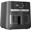 Solac - Friggitrice ad aria senza olio Léviter Elegance E80 1800 W | 8 L | Doppio riscaldamento | 8 programmi | Display digitale | Finestra interna | Temperatura 40-200°C | Interno metallico