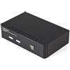 StarTech.com StarTech KVM Switch HDMI 2 Port with Audio and USB 2.0 Hub for Multiple PCs