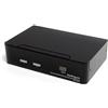 StarTech.com StarTech KVM Switch 2-Port DVI USB with Audio Support and Integrated USB 2.0 Hub