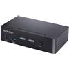StarTech.com StarTech 2-Port USB-C KVM Switch DisplayPort 4K 60Hz HDR Audio USB 3.0 Hub