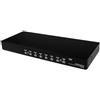 StarTech.com StarTech KVM Switch 8 Port Rackmount 1U USB PS/2 Console OSD Rack Server Control