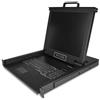 StarTech.com StarTech 17" Rackmount KVM Console Drawer VGA USB 1-Port Switch QWERTY Keyboard