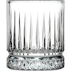 Pasabahce 5891621 Confezione 4 Bicchieri Whisky Elysia in Vetro, Cl 21, Glass