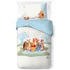 Jay Franco Kids Disney Winnie The Pooh - Set Biancheria da Letto Super Morbido con Fodera per Cuscino, Copripiumino non Incluso, Colore Bianco, 2 Pezzi, Letto Singolo