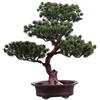 Verve Jelly Bonsai artificiali Piante artificiali decorative, Simulazione Pianta di pino in vaso, Piccola pianta in vaso Mini pianta verde artificiale per ufficio domestico interno/esterno