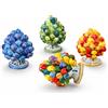 CERAMICHE CALTAGIRONE Pigne Siciliane in Ceramica Colorate H. 11 cm