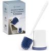 CUQOO Scopino Bagno WC in Silicone | Set Accessori Casa con Portascopino