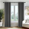 Deconovo Tende Oscuranti per Interni 55x240 cm, 2 Pezzi, Grigio Chiaro - Termiche Isolanti e Moderne con 3 Modi di Montaggio - Ideali per Finestre Camera da Letto e Soggiorno