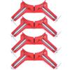 LTDOOIT Morsetto Angolare a 90 Gradi per Legno, ad Angolo Retto Angolo Cornice in Alluminio per Foto Morsetto Angolo da Falegname Regolabile, Lavorazione del Legno DIY Hand Tools