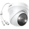 ZOSI 4K 8MP Telecamera di Sorveglianza Esterna PoE per NVR stessa marca | Rilevamento Persona/Veicolo/Pacchi e Animali, Allarme Sonoro e Luminoso, Audio Bidirezionale, Accesso da Remoto Via APP
