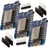 AZDelivery AZ-Delivery Microcontrollore D1 Mini NodeMcu con modulo ESP8266-12F WLAN compatibile con Arduino, 3x D1 Mini