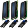 AZDelivery AZ-Delivery Display HD44780 1602 Modulo display LCD Bundle con interfaccia I2C 2x16 caratteri compatibile con Arduino e Raspberry Pi, set da 3 pezzi