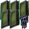 AZDelivery AZ-Delivery Display HD44780 2004 Bundle display LCD 4x20 caratteri con interfaccia I2C Verde, 5x Bundle