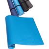 H&D Manufaktur HD Fitness Tappetino in EVA 200x100cm, spessore 0,7cm - Blu - Tappetino protettivo per vogatori, antiscivolo e fonoassorbente