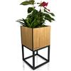FLEXISTYLE Aiuola quadrata LOFT FIORINO Lamelle 22x22x40 cm
