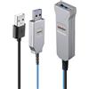 Lindy 43345 LINDY Cavo USB 3.0 in fibra ottica da 30 m