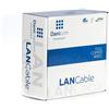 DANICOM CAT7 S/FTP 50m cavo per esterni conduttore rigido - PE (Fca)
