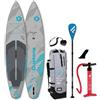 DUOTONE RAVEN AIR SLS 12'6 Touring iSUP Tavola da SUP leggera 7,9 kg Set SUP con zaino