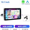 StarTech Lettore multimediale per auto - Autoradio Android 1-DIN - Touchscreen verticale orientabile da 25,4 cm - CarPlay - Memoria 4+64 GB - Risoluzione 1024x600 - RDS