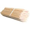 Ogrodzenia Wiklinowe 50 Picchetti in Legno di Faggio 30 cm 25×25 mm - Pali Quadrati per Giardino con Punta Robusta, Tutori per Pomodori, Pali da Recinzione e Piante, Segnalatori da Terra