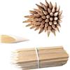 Ogrodzenia Wiklinowe 50 Picchetti in Legno di Faggio 40 cm 25×25 mm - Pali Quadrati per Giardino con Punta Robusta, Tutori per Pomodori, Pali da Recinzione e Piante, Segnalatori da Terra