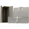 BREFIOCART SCATOLA ARCHIVIO IN LEGNO UNIVERSALE C/FETTUCCIA 38X27CM DORSO 12