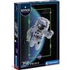 Clementoni - 29354 - Puzzle Space Collection - Space Cowboy - puzzle 250 pezzi, puzzle bambini 7 anni, puzzle astronauta, puzzle spazio, puzzle pianeta - Made in Italy, puzzle Clementoni