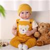 BABESIDE Bambole Reborn Maschio - 20 Pollici Bambola Realistica con Corpo in Tessuto Morbido, Bambole Neonata con Outfit & Accessori, Adatta ai Vestiti per Neonati, Regalo per Bambini 3+