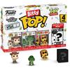 Funko Bitty Pop! Toy Story - Woody 4PK - Woody, Rex, Slinky Dog E una Mini Figura Misteriosa a Sorpresa - 0.9 Inch (2.2 Cm) - il Mondo Dei Giocattoli da Collezione - Idea Regalo - Cake Topper