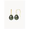 SO FINE PEARLS Orecchini in oro giallo fatti a mano con perle di Tahiti Anouk