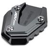 LLIDFONK Per ADV350 ADV 350 2021 2022 2023 2024 2025 2026 accessori moto cavalletto cavalletto laterale allargamento del piede ingrandito (titanio)