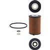 MAHLE KNECHT Filtro olio Cartuccia filtro con guarnizioni OX 1158D