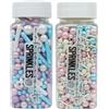 MS GOOD MakeSomeSweets Set di Decorazioni per Torte - B CAKE & UNICORN SWEETS Premium Commestibile Sprinkles - Vegano, senza olio di palma, 2 x 100g