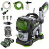 EGO HPW1800E - Idropulitrice a batteria - 125 bar - 4.5L/min - 2x56V/5Ah