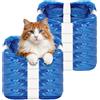 NUTKIT 9 Pezzi Sacchetti Lettiera Gatto per Litter Locker, Anti-Odore & Antibatterici, Sacchetti Pannolini in Materiale EVOH a 7 Strati, Ricarica Compatibile con Litter Genie LittyCat - Blu