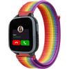 FYISWHO Traspirante Sport Cinturino per Xplora X5 Play/Kidzi/XGO 2 / XGO 3, Nylon Bracciali Cinturini di Ricambio per Huawei Watch Fit Mini