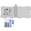 AUZNQEV EB-BT530FBU Tablet Batteria per Samsung Galaxy Tab 4 10.1 SM-T530 (WiFi) SM-T530NU SM-T531 (3G&WiFi) SM-T535 (3G, 4G/LTE&WiFi) SM-T537 P5220 EB-BT530FBC EB-BT530FBE 3.8V 6800mAh
