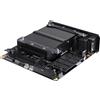 MINISFORUM MINIS FORUM BD775i SE Motherboard, AMD Ryzen 7 7745HX 8C/16T fino a 5,1 GHz, AMD Radeon 610M, Barebone senza 2×DDR5, 2×M.2 2280 NVME SSD, 8K@60Hz/4K@120Hz HDMI/DP/USB-C, 2.5G RJ45, PCIe 5.0x16