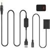 Raeisusp Caricabatteria mobile Power Bank Cavo USB 5V + Accoppiatore DR-110 NB-13L NB13L Dummy Battery per Canon G7X Mark II G1X G7X MII G5X G9X SX720