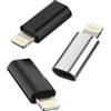 HOYULLI Adattatore Lightning Ricarica(3pack)USB C Femmina A Per IPhone14 Pro Cavo Type-c Jack Caricabatterie Per Apple MFI Certified Tipo C Presa Adapter iPad Rapida Caricatore Adattatori Convertitore tp-to-L