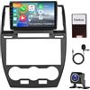 Hodozzy 2G 64GB Android Autoradio per Land Rover Freelander 2 2007-2012 Radio Wireless Carplay Android Auto, Hodozzy 2 Din Stereo 9 Pollici Touch Screen Navigatore GPS WiFi Bluetooth FM RDS con Retrocamera