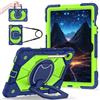 FONREST Custodia robusta per Samsung Galaxy Tab S10 Lite 10,9 pollici 2025 SM-X400/X406B con supporto per penna a S, cavalletto girevole/maniglia ad anello per appendere tracolla resistente agli urti