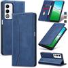 Jasonyu Cover per Oppo A5 5G/4G, Portafoglio PU Pelle Custodia, Blu | Flip Libro, Slot Porta Carte, Magnetica, Funzione Supporto, TPU Antiurto