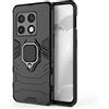 ESTH® Custodia per OnePlus 10 Pro con 360° Rotante Staffa, [Compatibile con Supporto Magnetico per Auto], Cover Paraurti PC + TPU, Nero