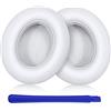 TesRank Cuscinetti auricolari di ricambio per Beats Studio Wired B0500 / Wireless B0501 / Studio 2 / Studio 3, Bianca