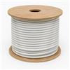 Lemag srl Cavo Coassiale Antenna TV SAT 15 m - Cavo 17VAtC Classe A in PVC Bianco - Acciaio Ramato CCS/AL - CPR Eca - per DVB-S2, DVB-T/T2, DVB-C e Radio - Bobina - LEMAG SRL