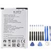 ULDAN BATTERIA BL-45F1F ORIGINALE PER LG K9 K8 2018 LMX210NMW 2410mAh