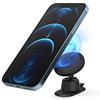 Ringke Gear Supporto Auto Smartphone Magnetico Auto Universale Cassaforte Potente Neodimio Magnete 360 ° Rotazione Grip Smartphone Tecnologia Stand - Black