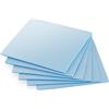 Poppstar 6x Pad Termico 50x50 mm (3 spessori: 0,5mm / 1,0mm / 1,5mm, 2 pezzi ciascuno) Thermal Pad con conducibilità termica 6 W/mk, colore blu